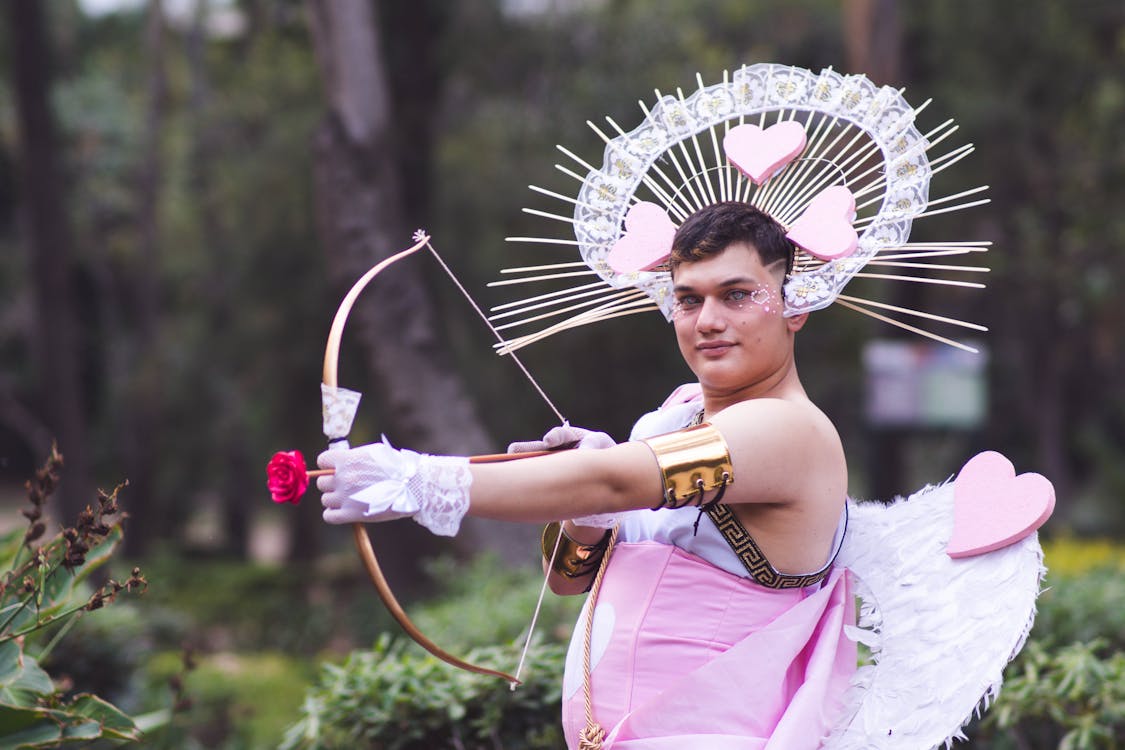 fantasia cupido masculina