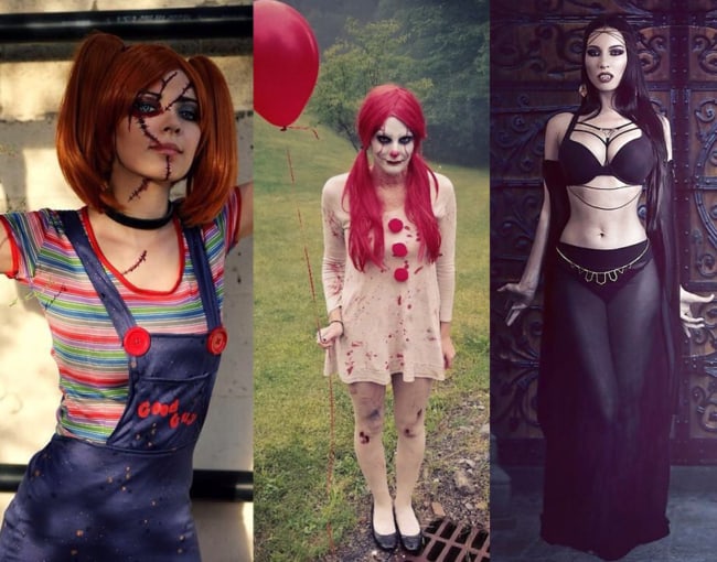 fantasia halloween criativa barata feminina