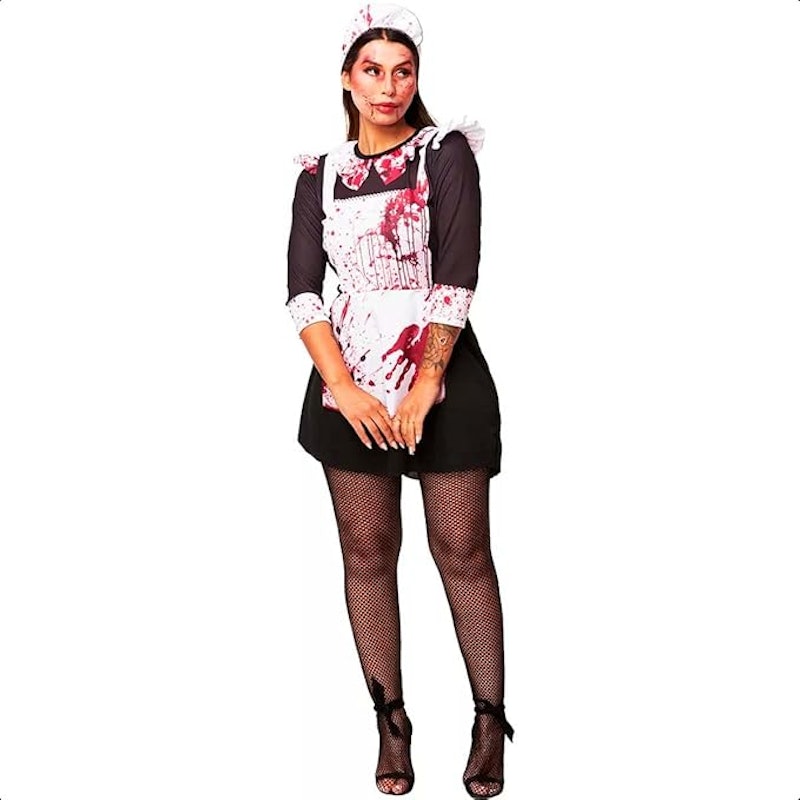 fantasia halloween minimalista feminina