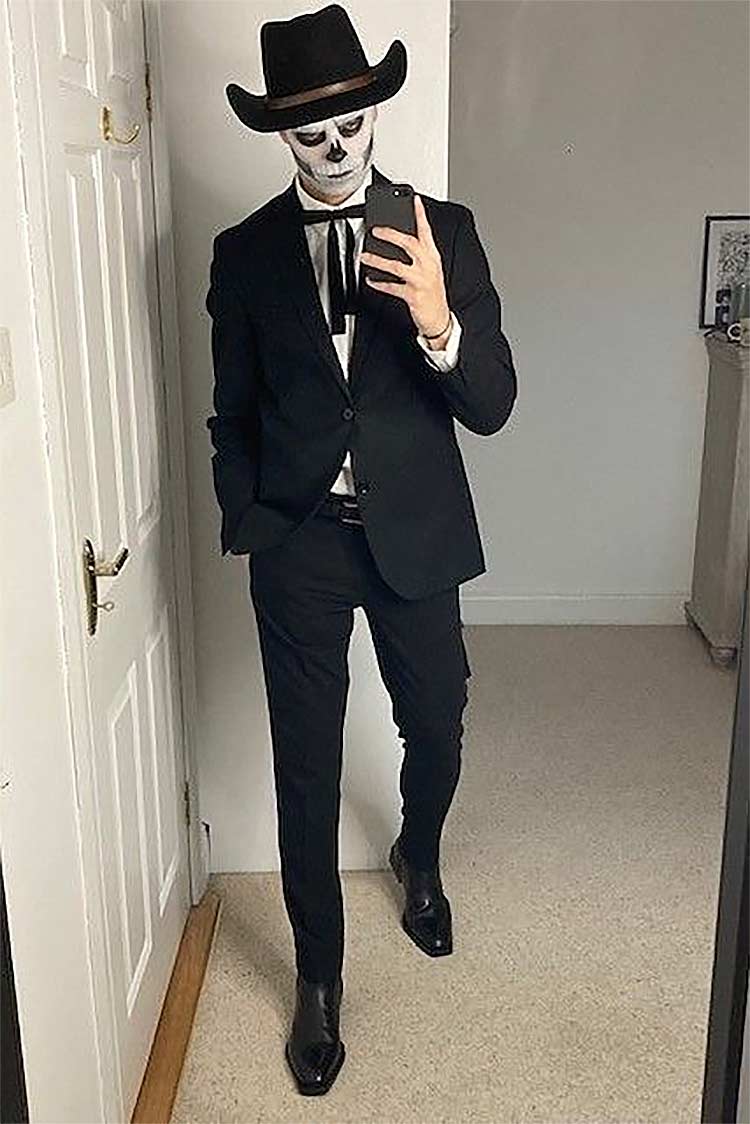fantasia masculina criativa simples