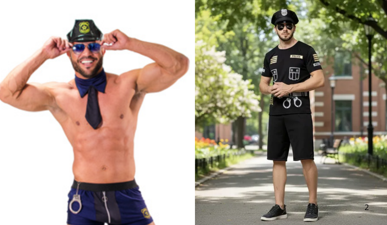 looks de carnaval masculino improvisado