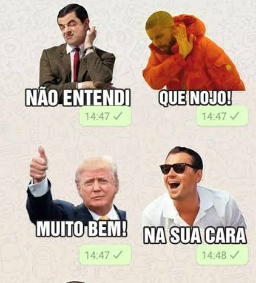 baixar figurinhas de memes