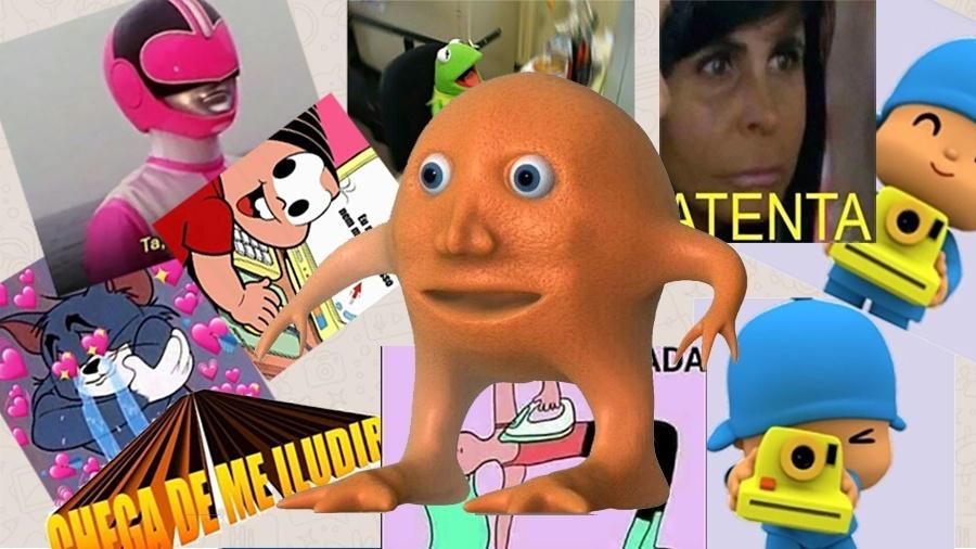pacote de figurinhas meme