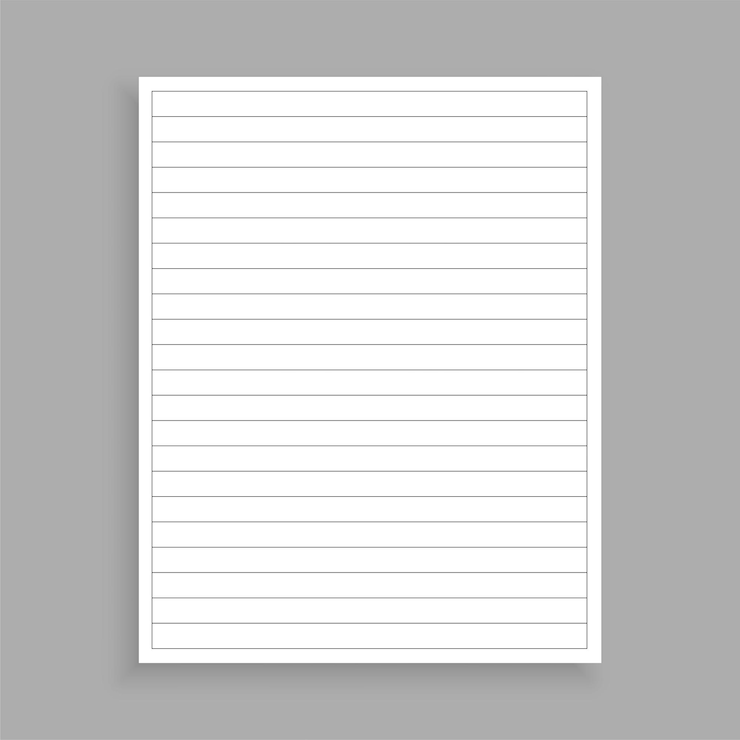 papel de pauta para música