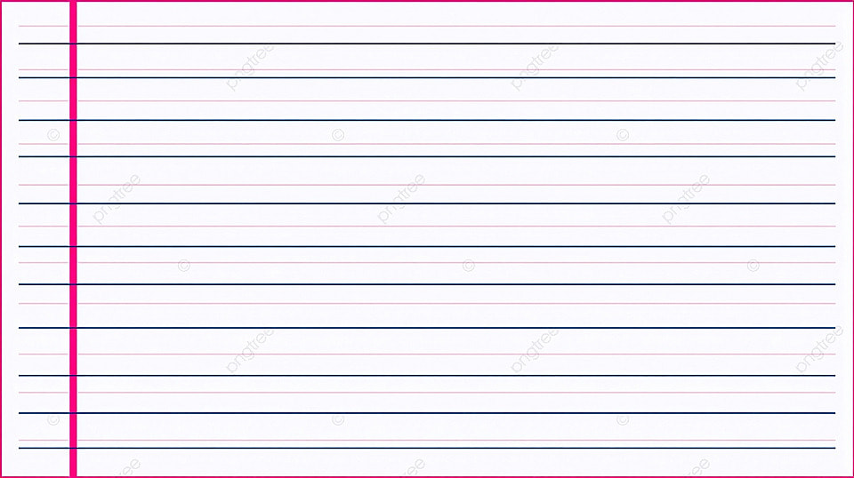 papel de carta com linhas