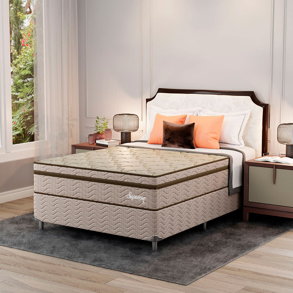 fotos de quarto com cama box queen