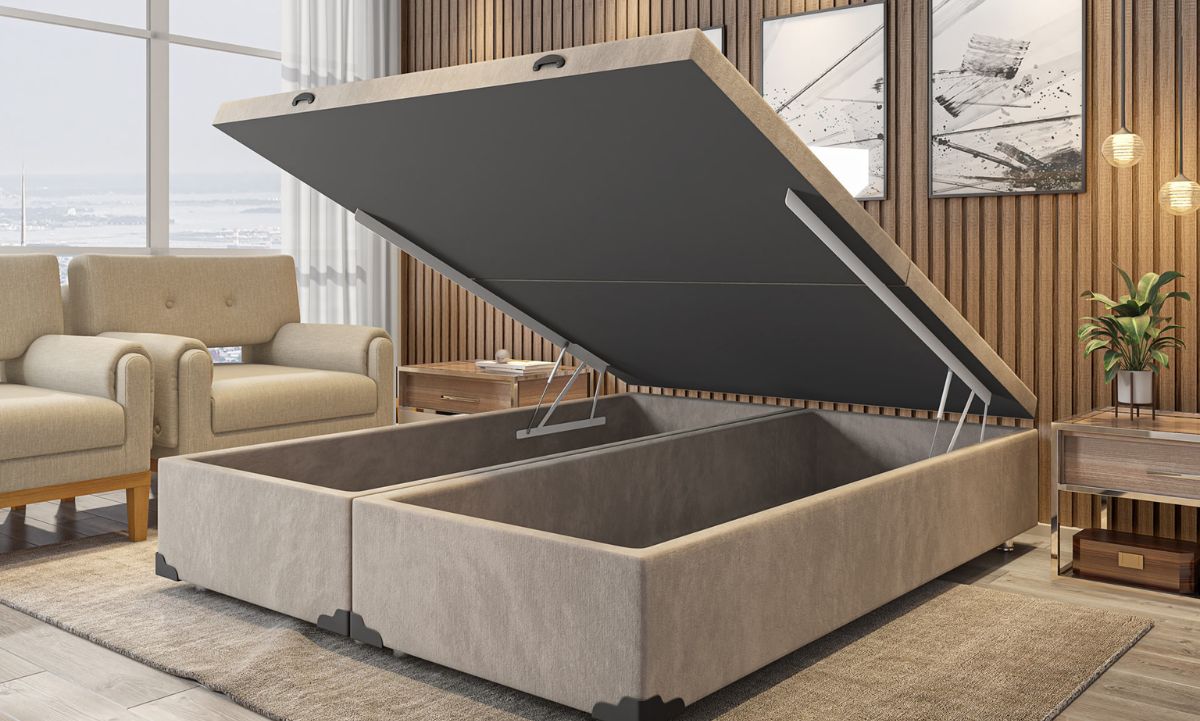 cama box queen vs king size