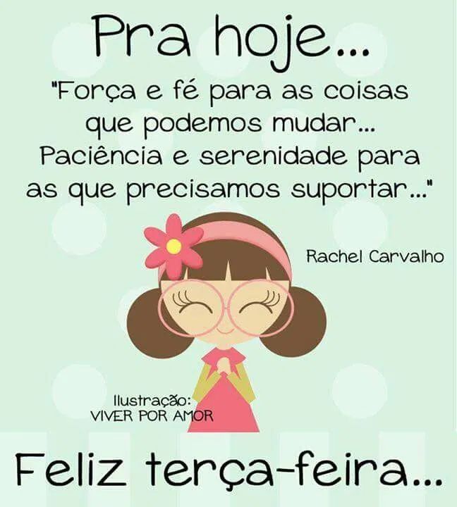frases de bom dia terça-feira