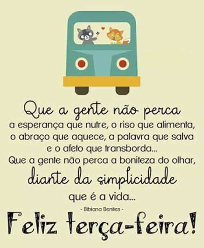 frases de gratidão para terça-feira