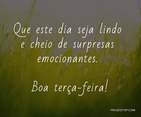 citações de terça-feira