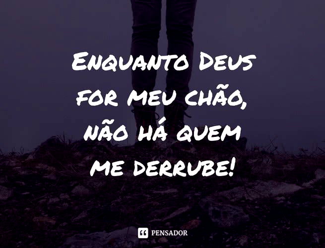 frases curtas para bio instagram deus