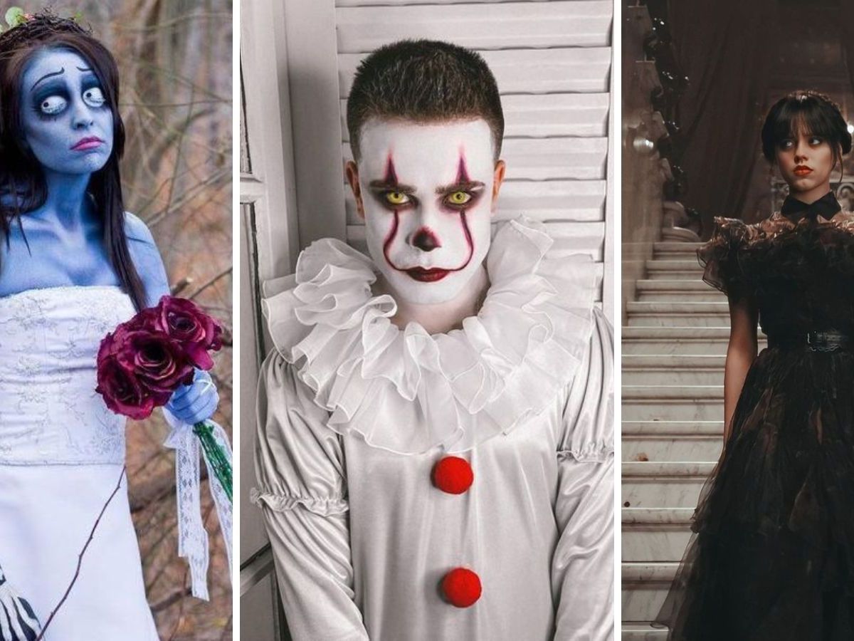 fantasia de halloween de última hora