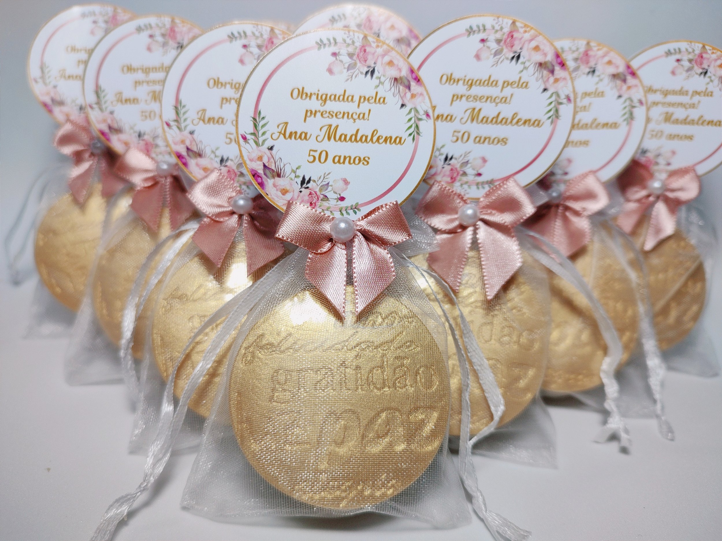 lembrancinhas de luxo 50 anos