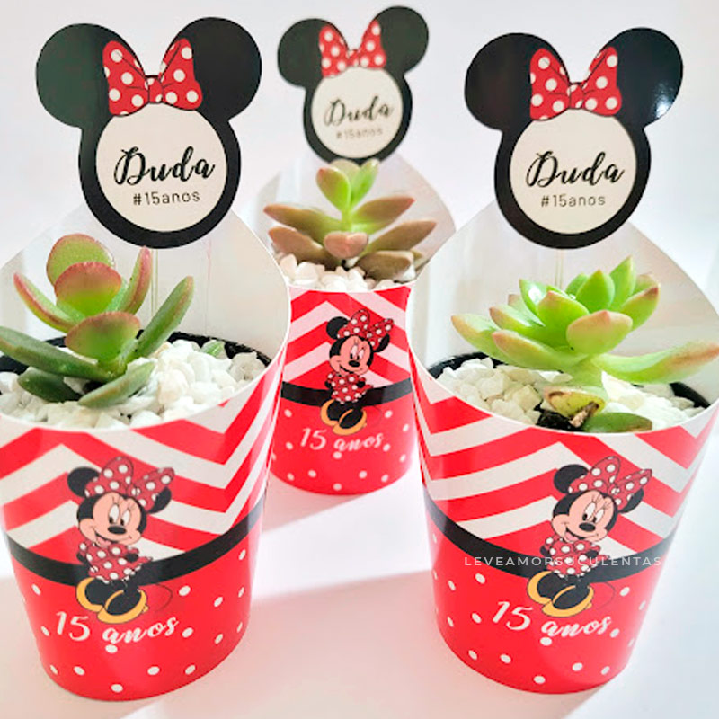 lembrancinha minnie vermelha