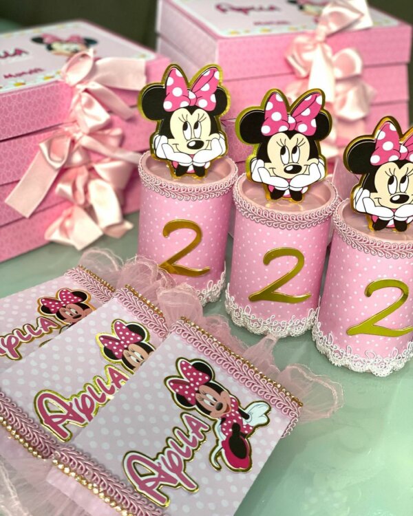 lembrancinha minnie de luxo