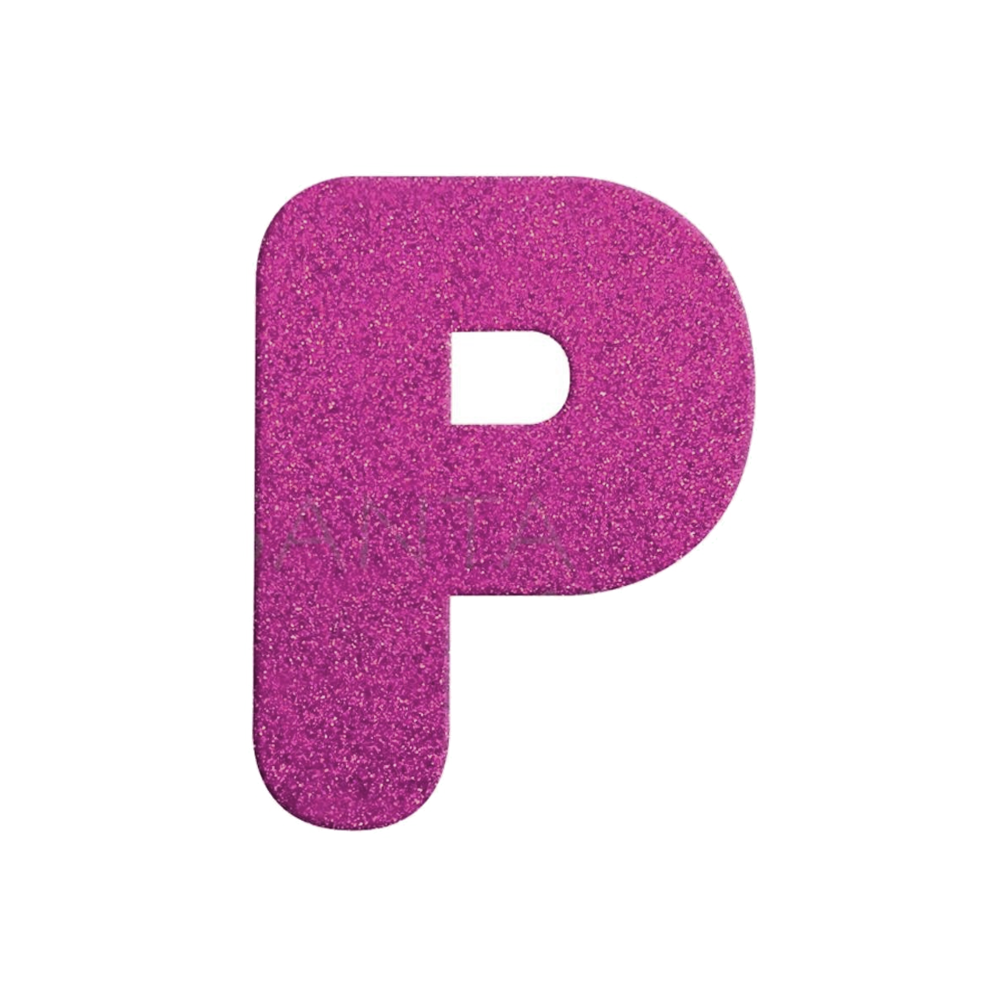 letra P luminosa