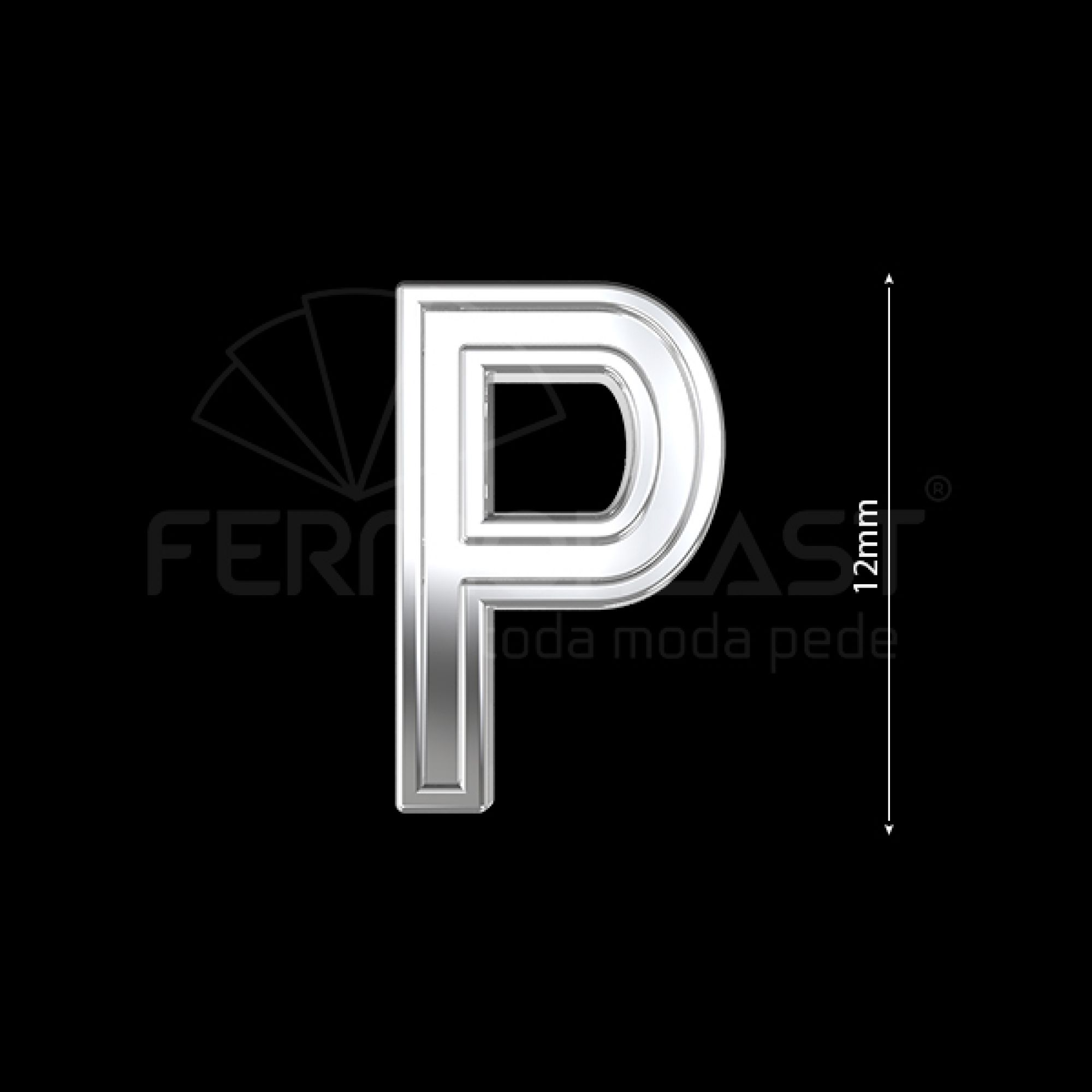 vetor letra P