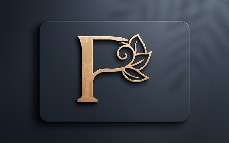 monograma P personalizado