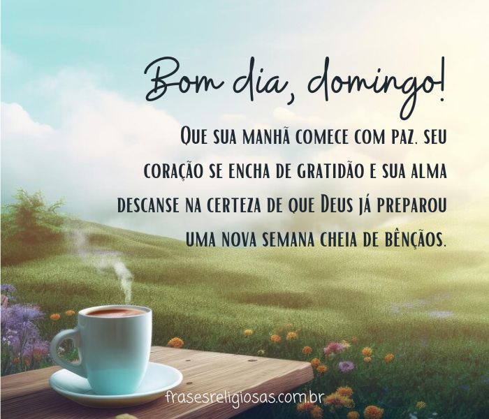 textos bíblicos para o domingo de manhã