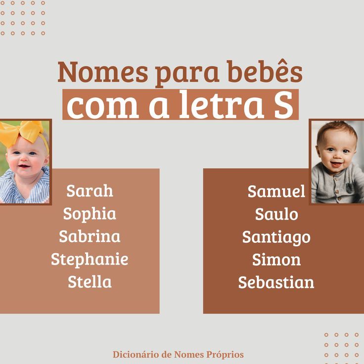 nomes femininos com s