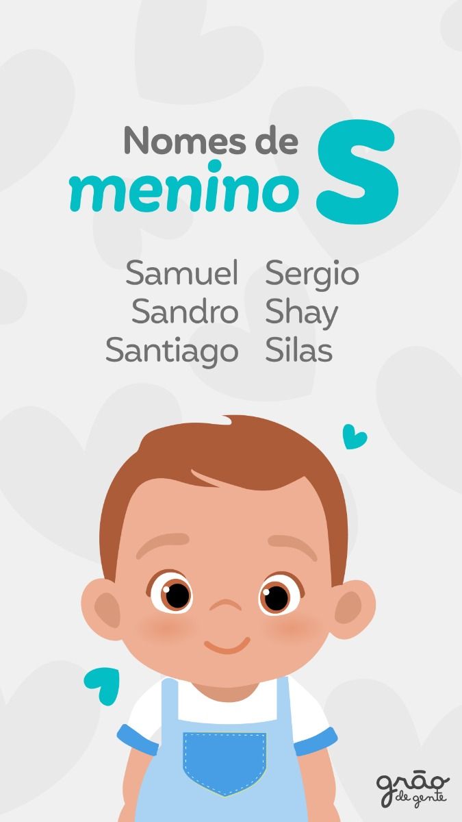 nomes masculinos com s