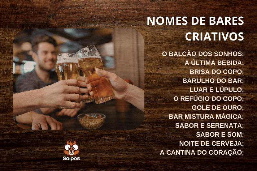 ideias de nomes para bares