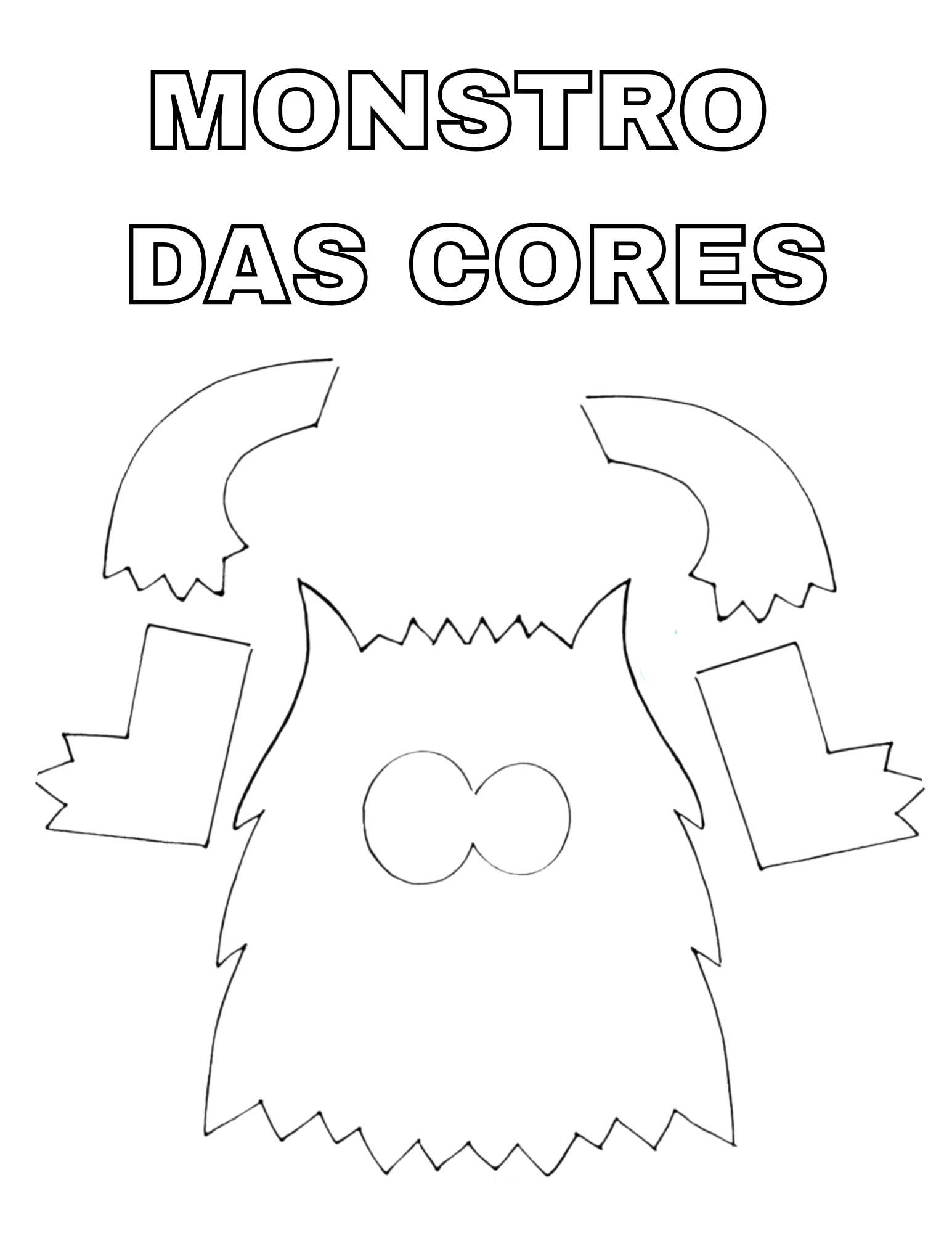 Projeto pedagógico Monstro das Cores