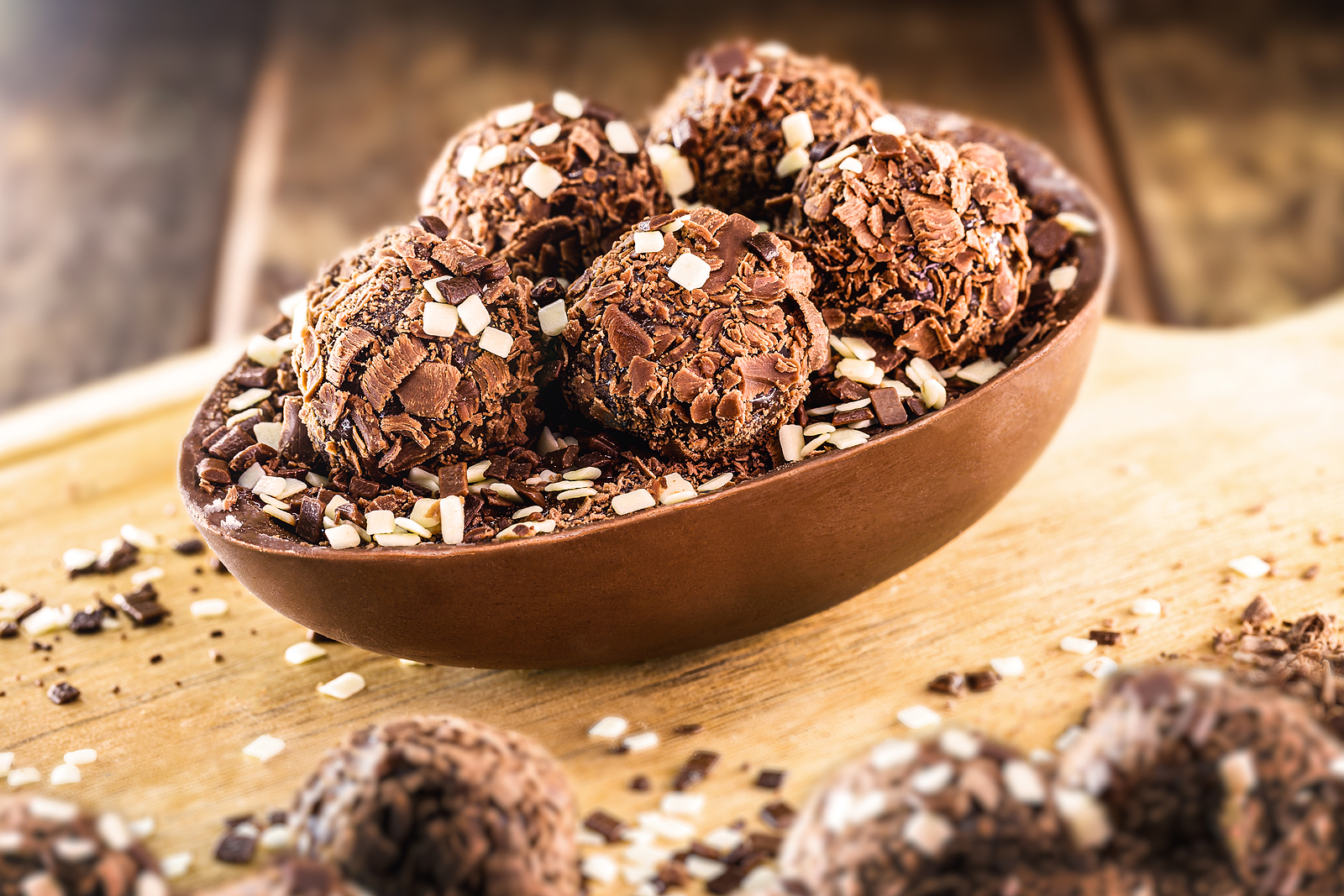 ovo de chocolate gourmet