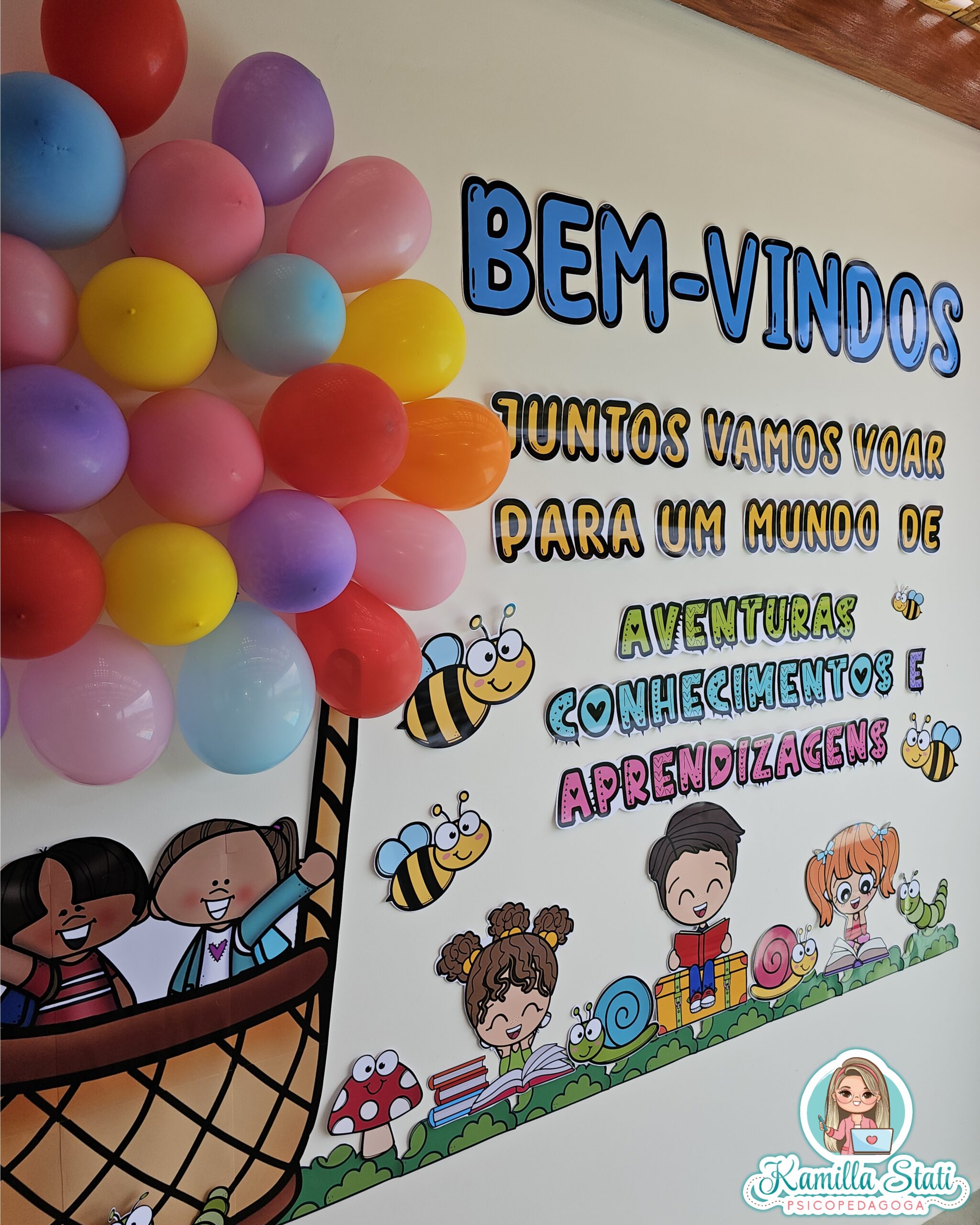 cartaz volta às aulas pronto