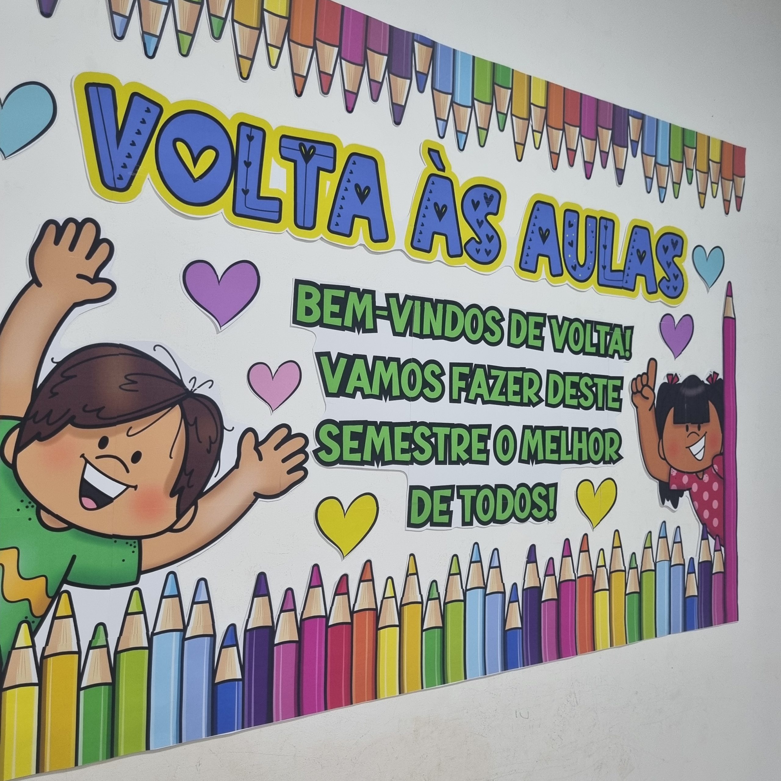 frases para painel volta às aulas para imprimir