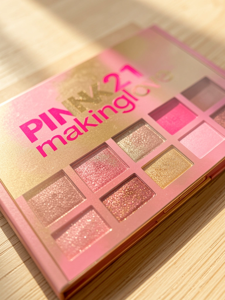 Paleta de sombras PINK21 