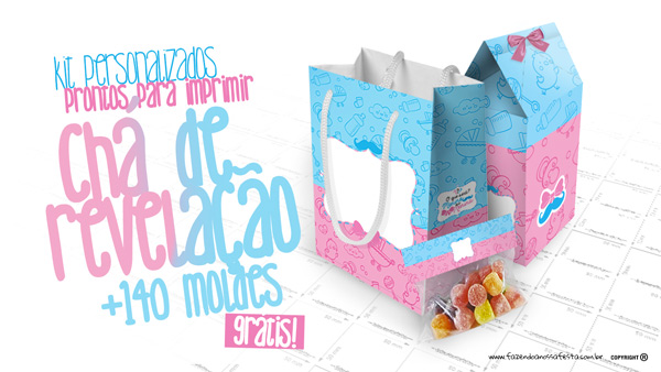 onde baixar kit chá revelação