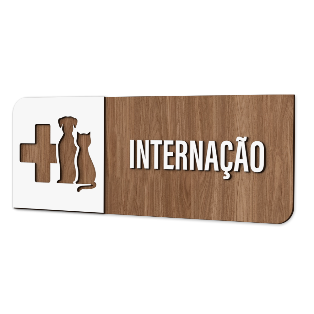 placa pet personalizada
