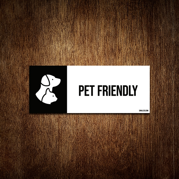 placa pet personalizada