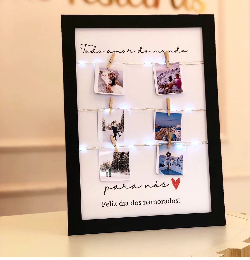 quadro decorativo com fotos