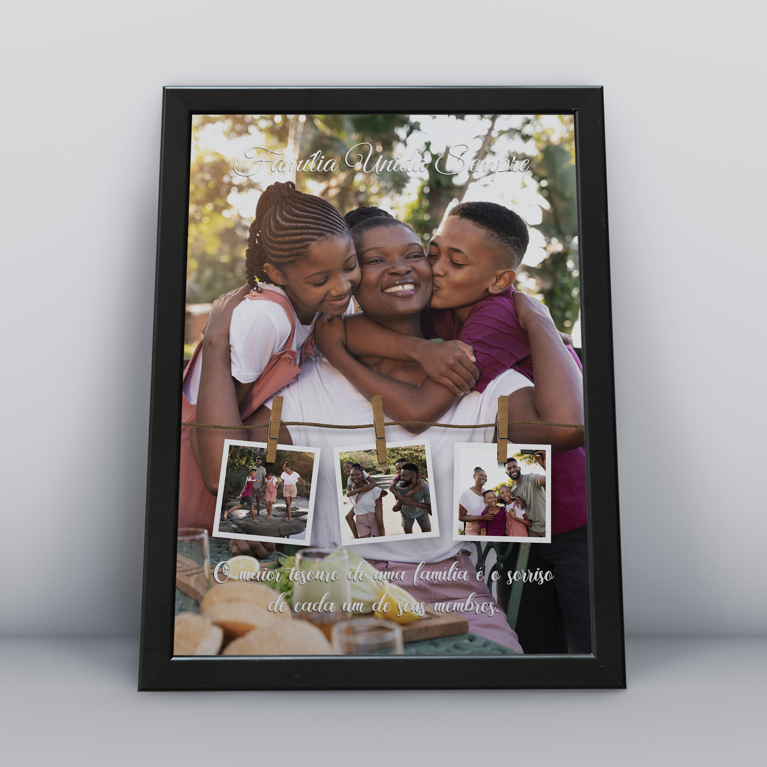 quadro decorativo com fotos