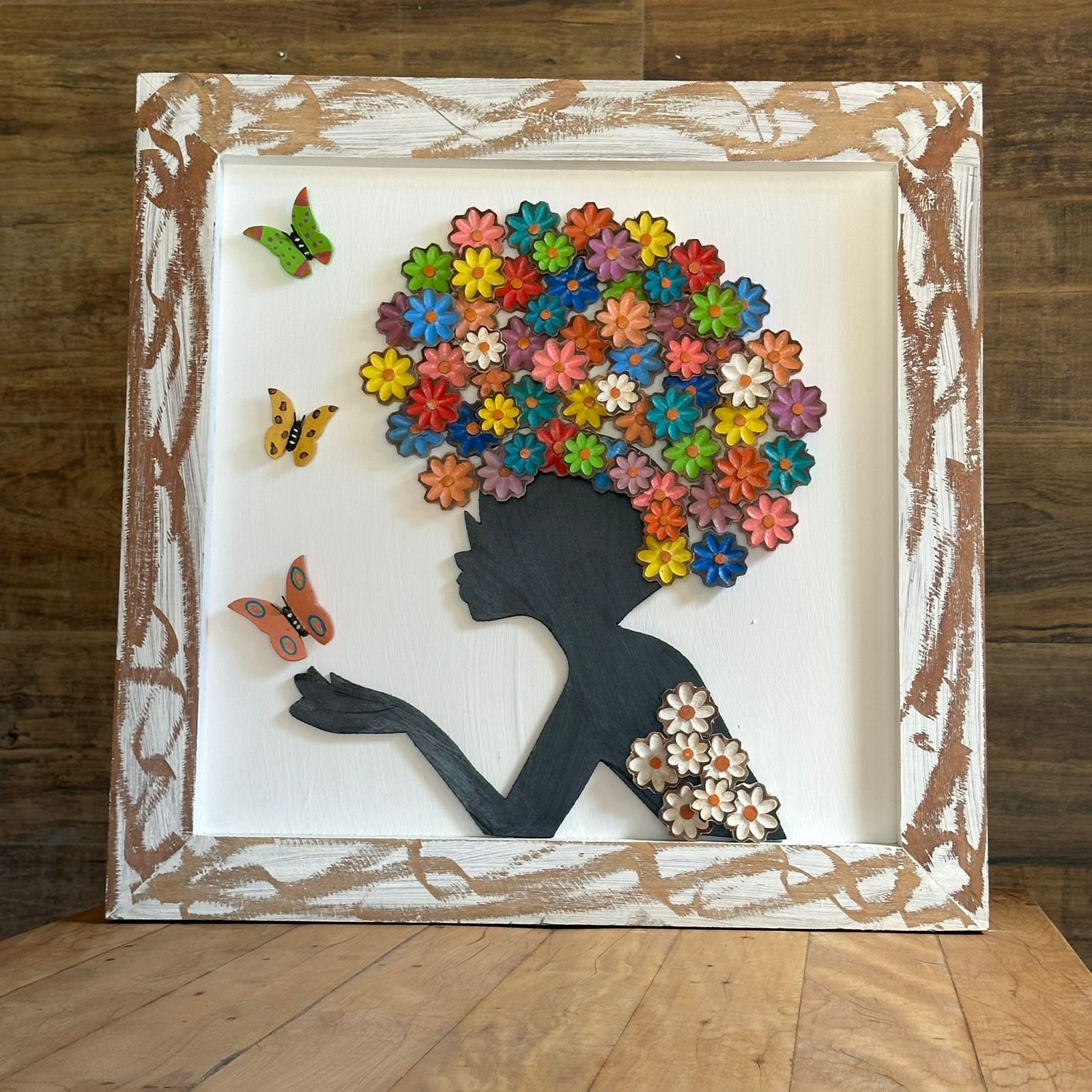 quadro decorativo artesanal