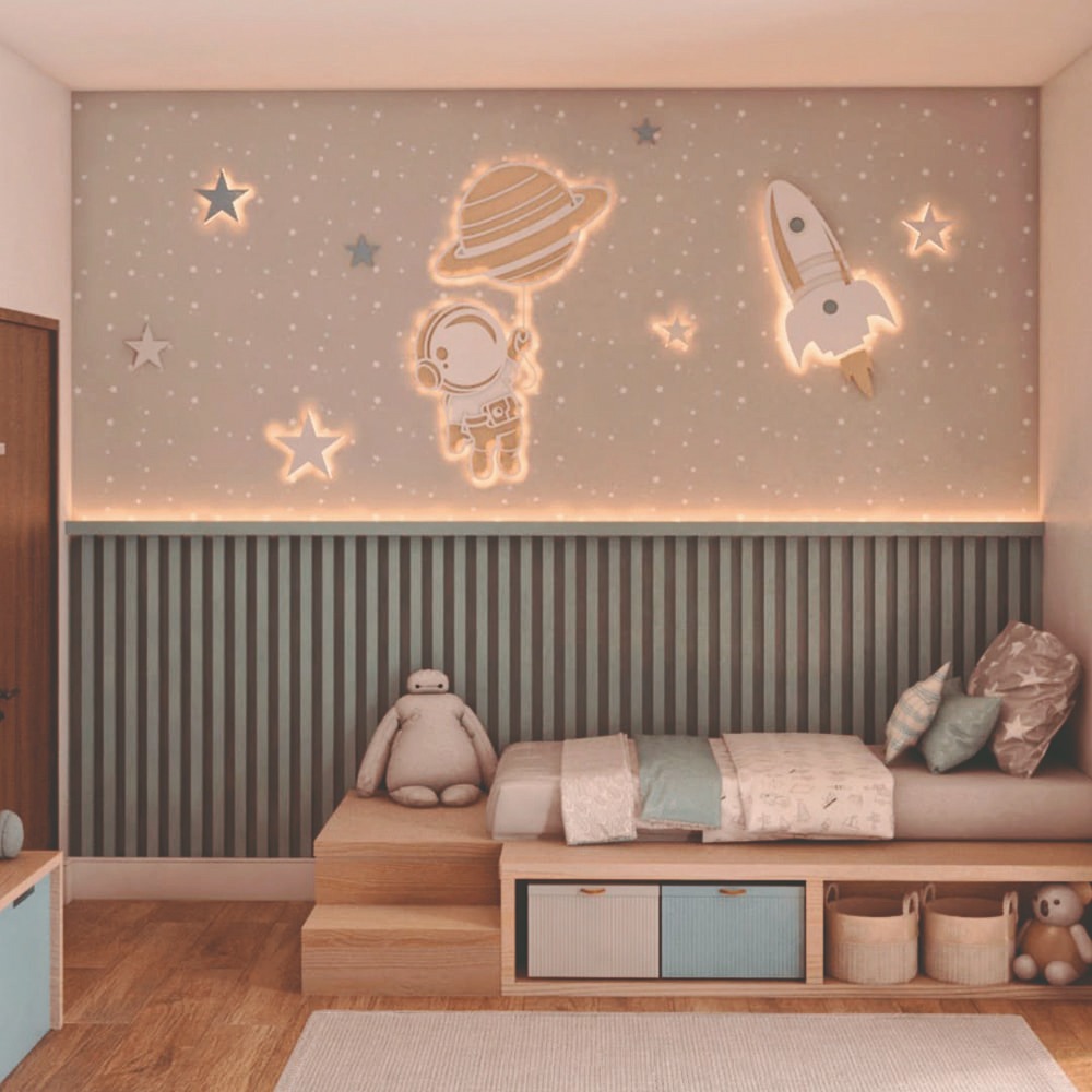 decoração quarto bebê espaço