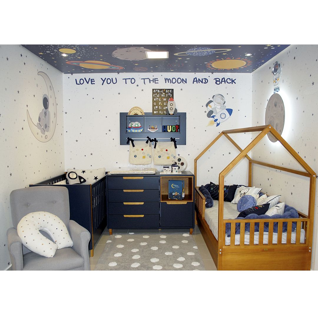 ideias quarto infantil astronauta