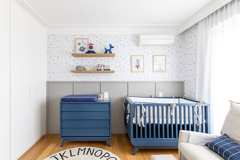 luminária lua quarto bebê