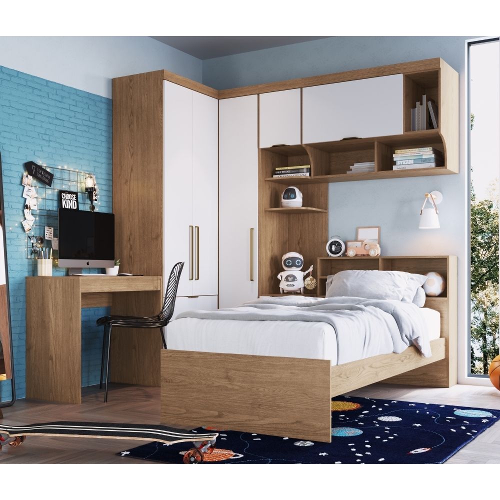 quarto solteiro pequeno