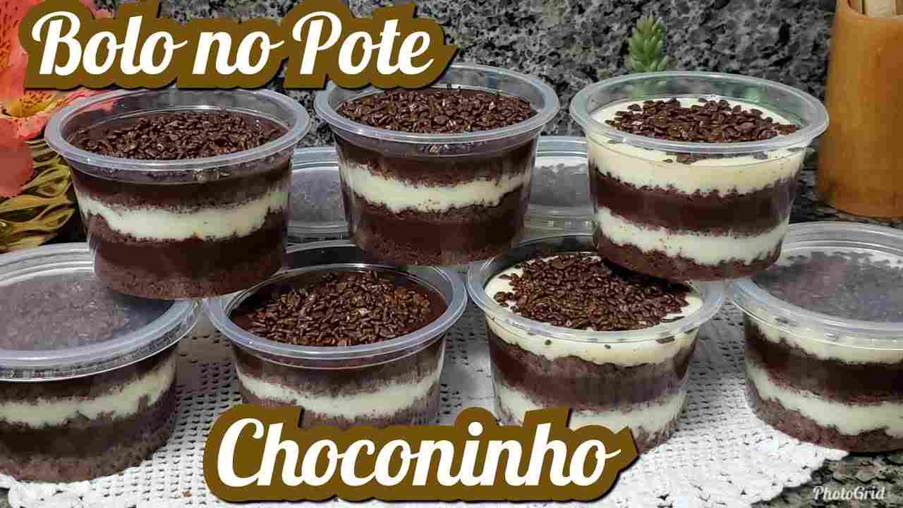 como fazer bolo de pote