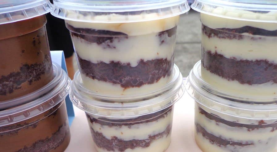 sabores de bolo no pote lucrativos
