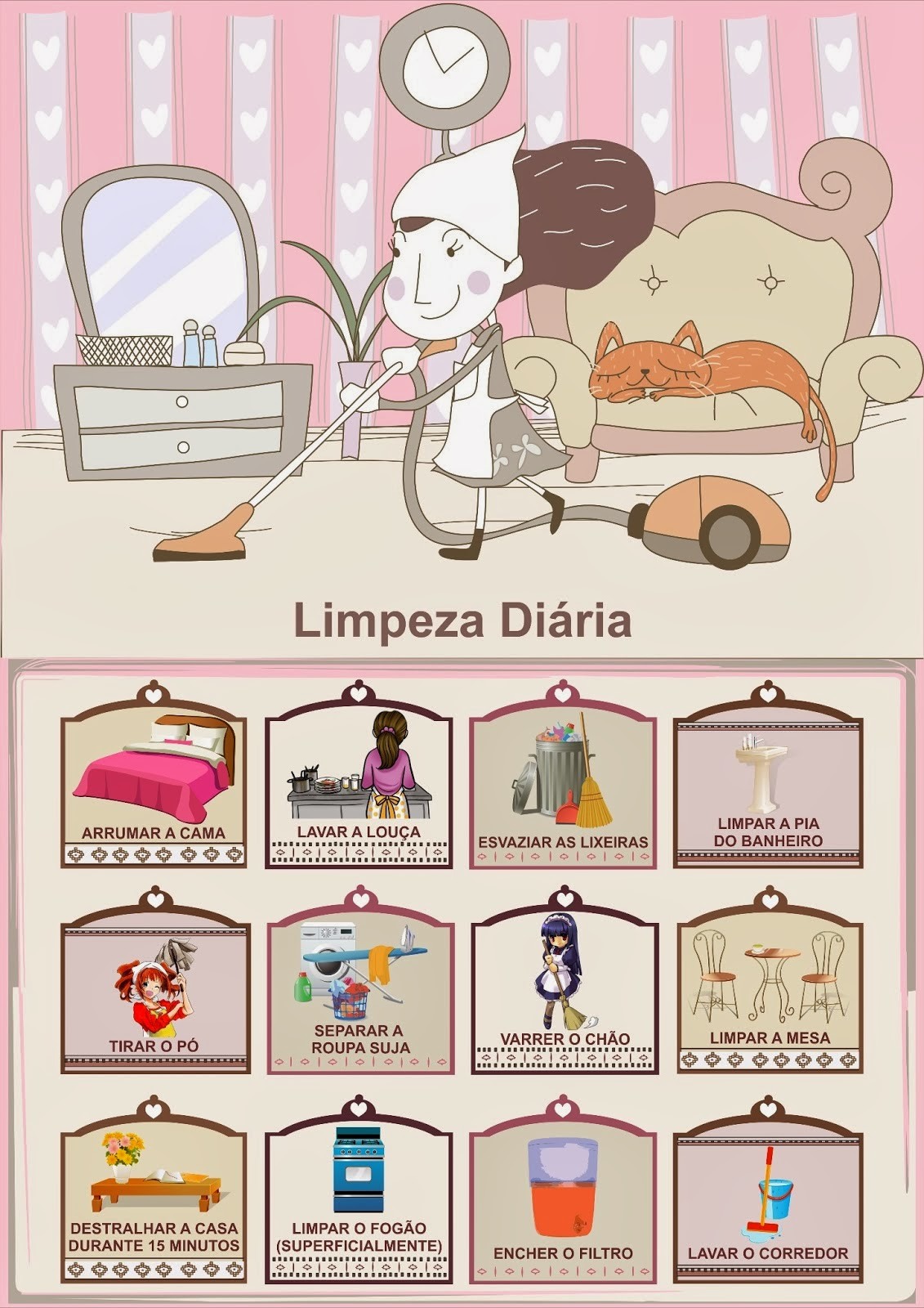 organização doméstica