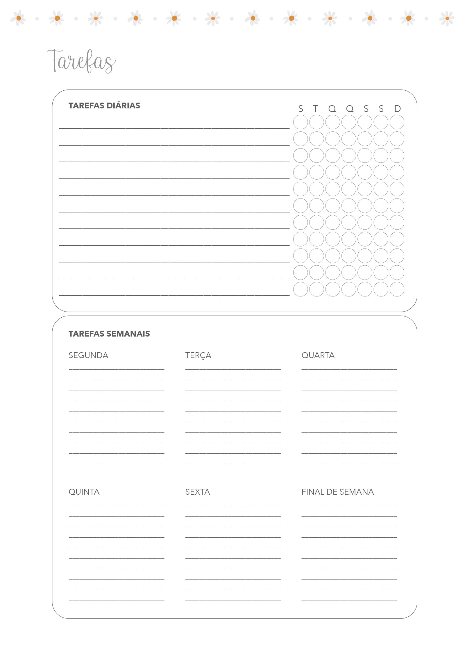 como organizar rotina diária