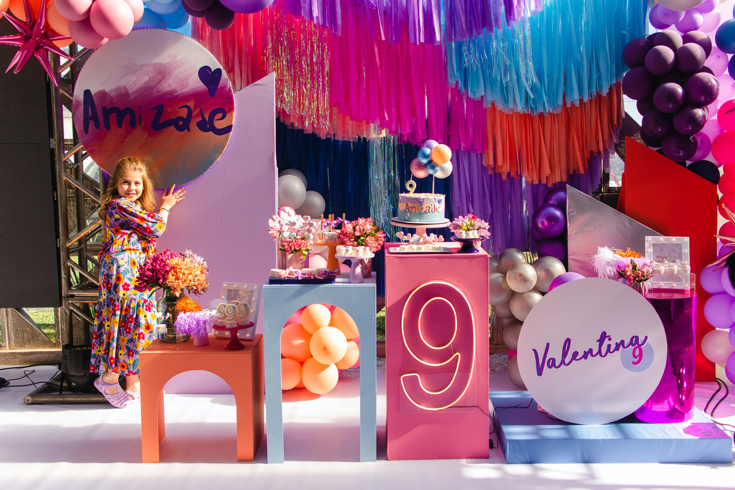 como organizar festa de 9 anos