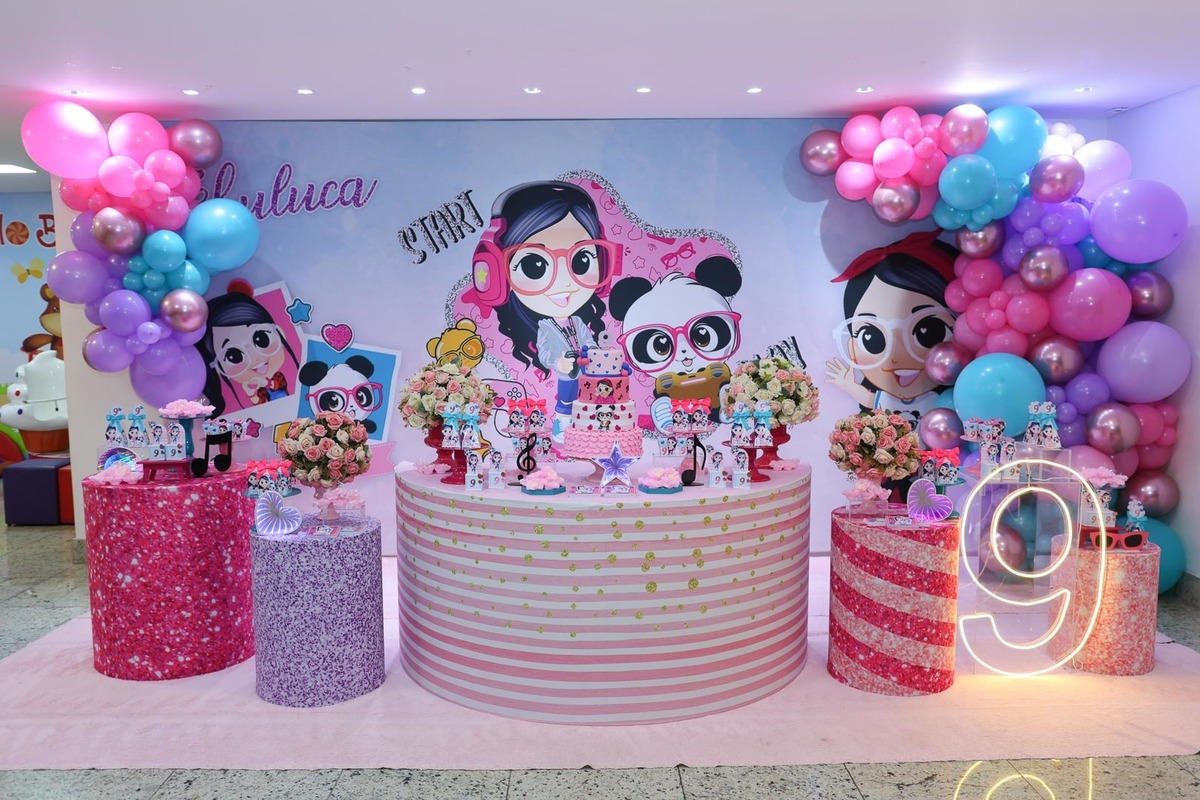 decoração festa 9 anos menina