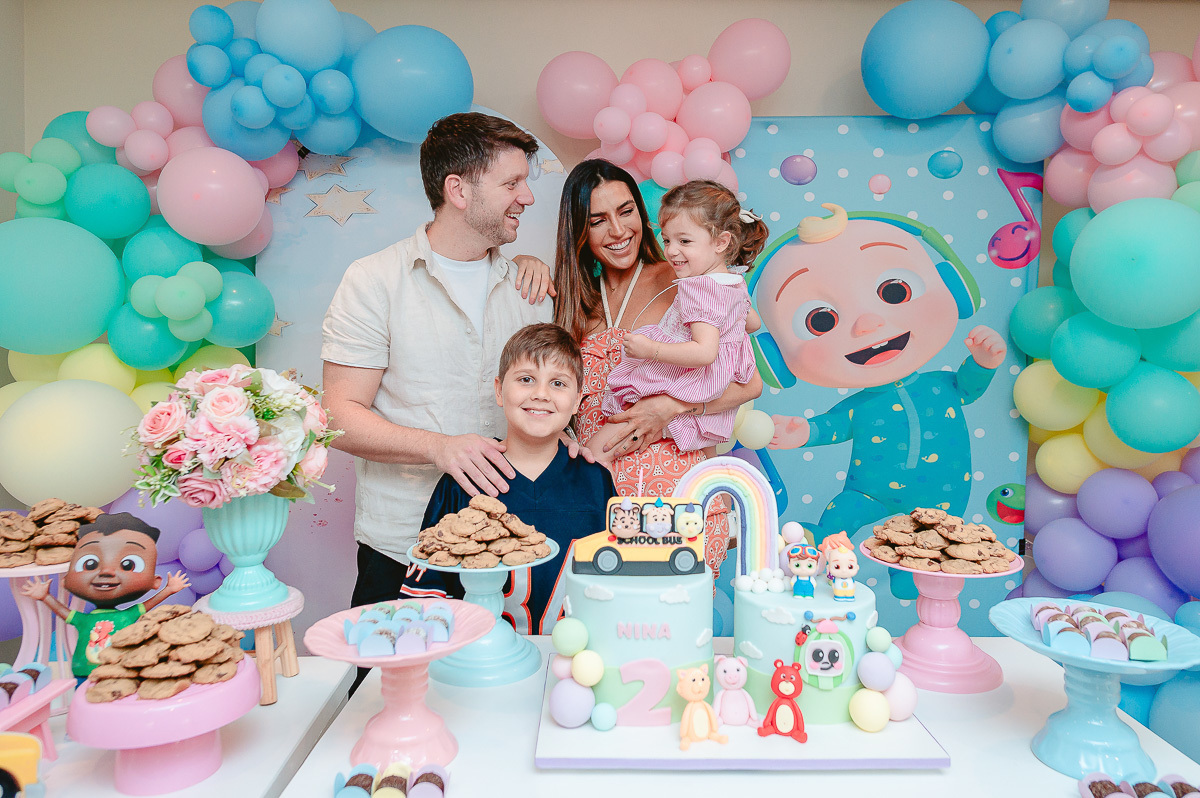 organização festa 2 anos