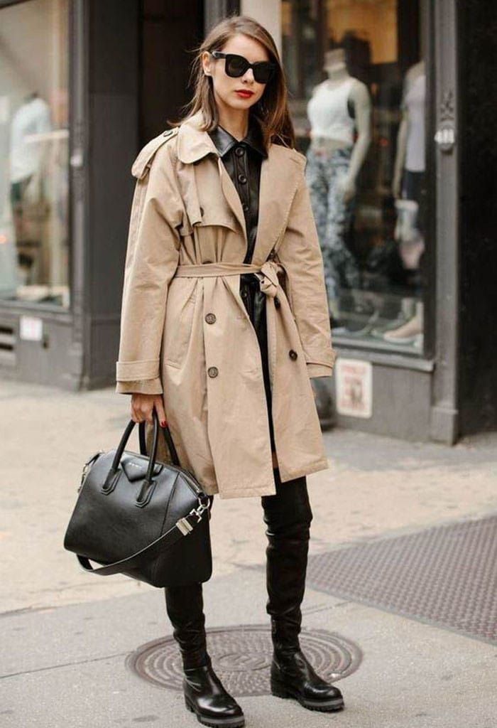 trench coat inspiração