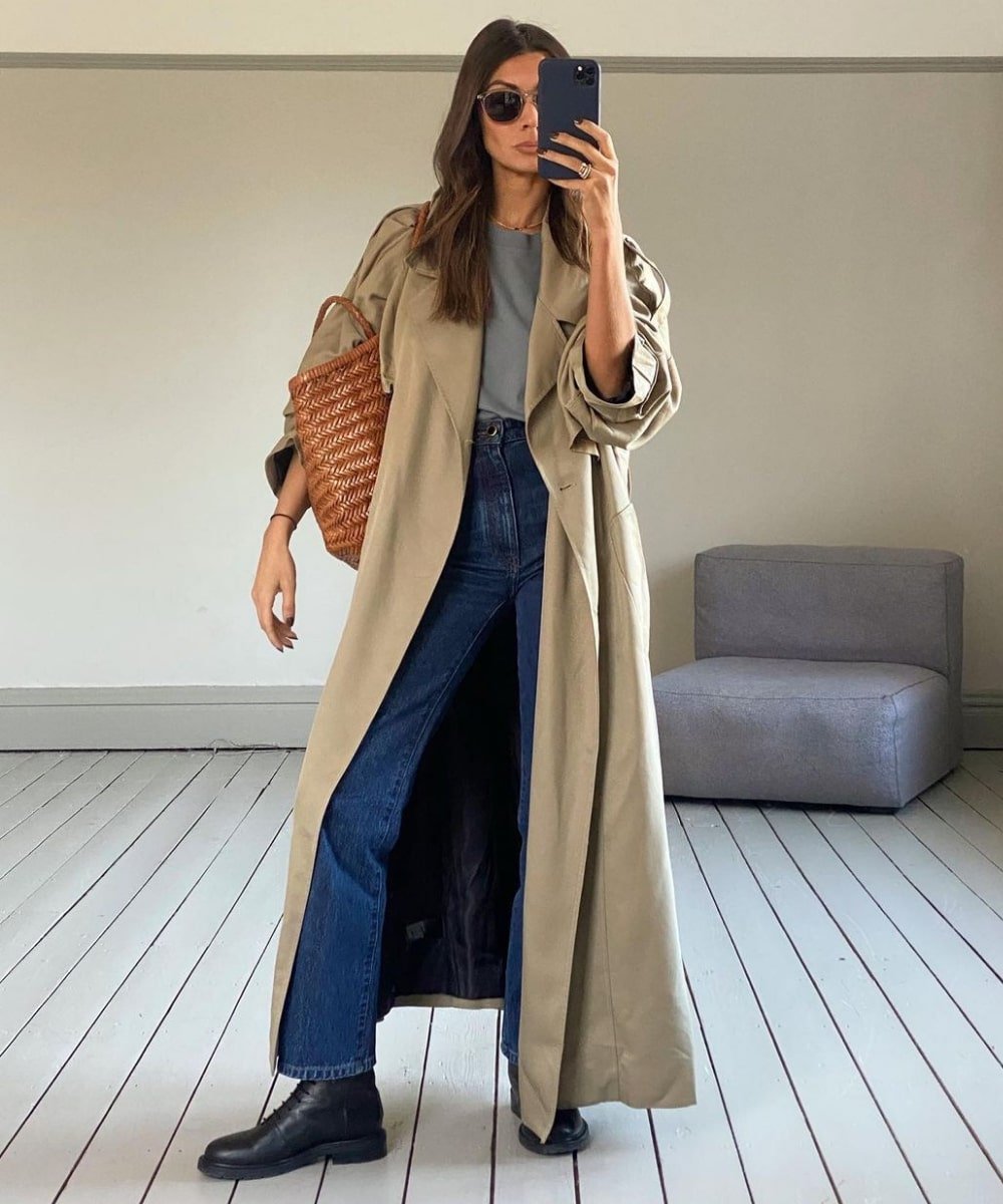 trench coat moda 2026